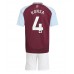 Maillot de foot Aston Villa Ezri Konsa #4 Domicile vêtements enfant 2024-25 Manches Courtes (+ pantalon court)